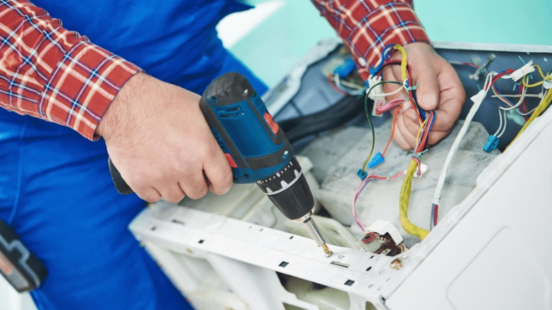 Küçükçekmece Şenocak Şenocak çamaşır makinesi kart tamiri – Su almama arızası orijinal parça ile giderildi. - Teknik servis örneği
