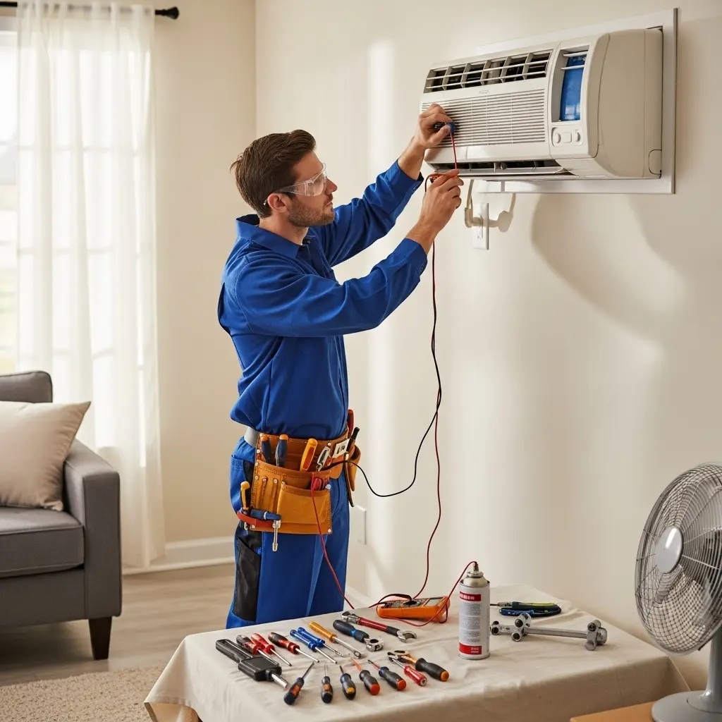 Küçükçekmece Şenocak Şenocak klima gaz dolumu ve bakım – Enerji verimliliği artırıldı. - Teknik servis örneği